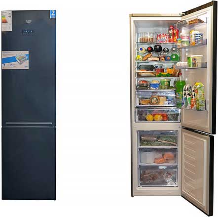 Обзор холодильника BEKO RCNK400E20ZWB