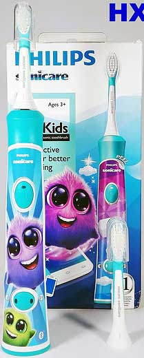 Обзор детской электрической зубной щётки Philips Sonicare For Kids HX6322/04.