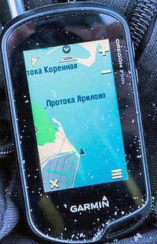 Обзор туристического навигатора Garmin Oregon 750t