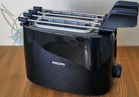 Обзор тостера с подставками для сэндвичей Philips HD2583/90