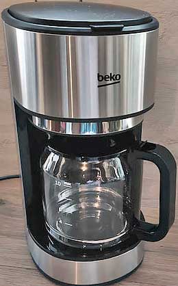 Обзор капельной кофеварки BEKO CFM6350I