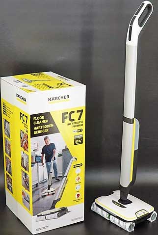 Обзор аппарата для влажной уборки пола Karcher FC 7 Cordless Premium