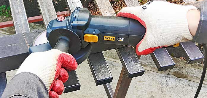 Обзор углошлифовальной машины (УШМ) CAT DX371.2