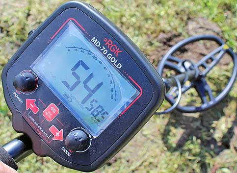 Обзор металлоискателя RGK MD-70 Gold