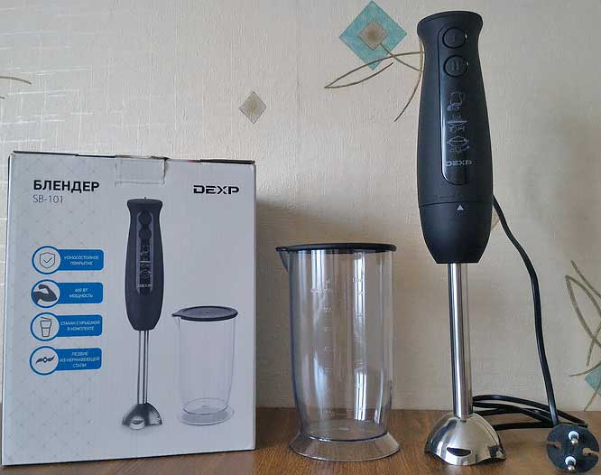 Обзор блендера DEXP SB-101