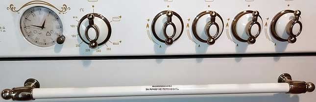 Обзор газовой плиты GEFEST ПГ 6100-03 0279 бежевой в стиле &quot|ретро&quot|