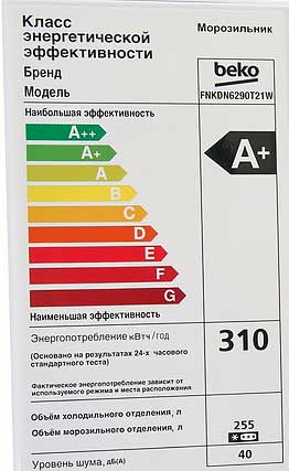 Обзор морозильного шкафа Beko FNKDN6290T21W с системой No Frost и энергоэффективностью А+