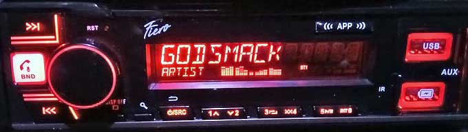 Обзор автопроигрывателя FIERO CR-1DSP