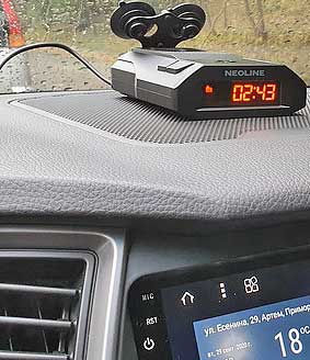 Обзор радар-детектора NEOLINE X-COP 6000c