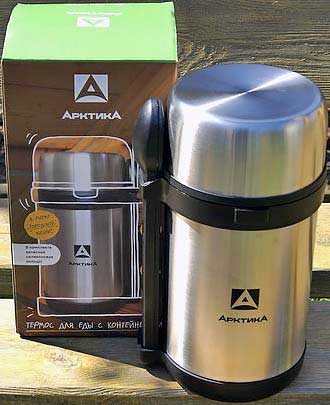Обзор термоса для еды Арктика 403-1500: помощник для офиса и пикника