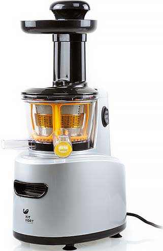 Обзор вертикальной шнековой соковыжималки Kitfort KT-1101-3