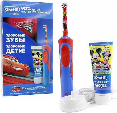 Детская щетка Braun Oral-B Kids Vitality