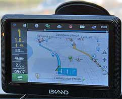 Обзор автомобильного навигатора Lexand CD5 HD