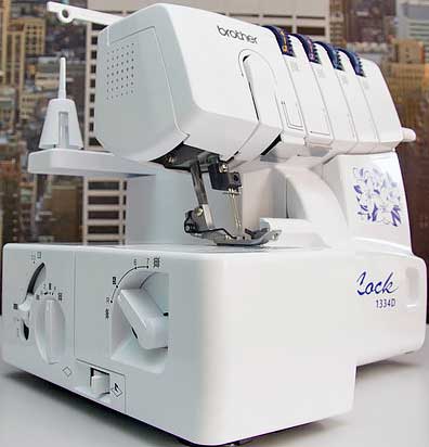 Обзор оверлока Brother 1334D