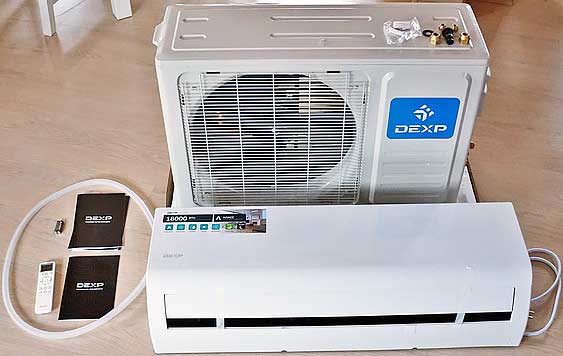 Обзор сплит-системы DEXP AC-CH18ONF