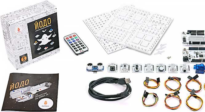 Слава роботам! Обзор электронного конструктора «ЙОДО»