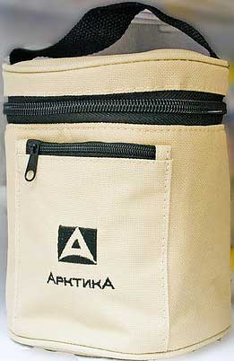 Обзор термоса для еды Арктика 301-500А с термочехлом и складной ложкой