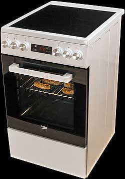 Обзор электрической плиты BEKO FSM57300GW