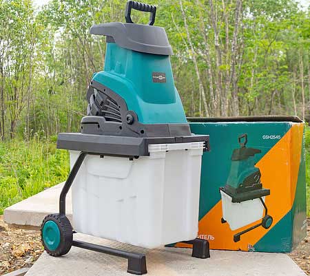 Обзор садового измельчителя FinePower GSH2545