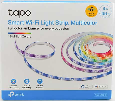 Обзор умной светодиодной ленты TP-Link Tapo L920-5