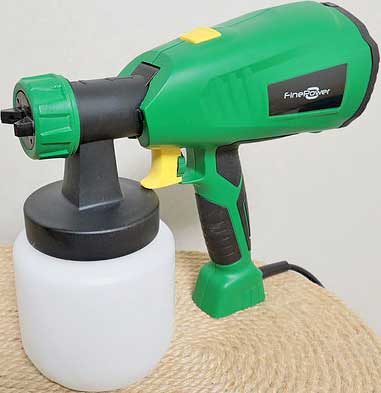 Обзор краскораспылителя FinePower SG4080