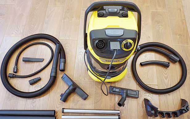 Обзор пылесоса Karcher WD6 PS V-30/8/22/T Renovation