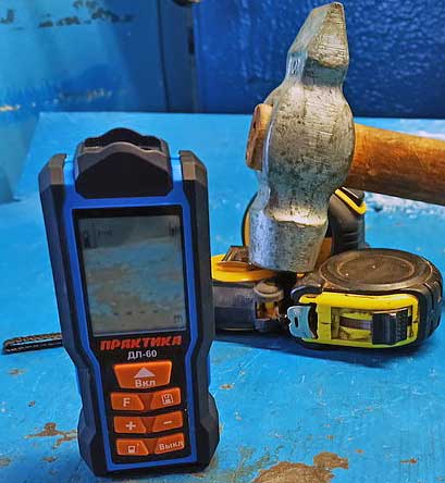 Обзор лазерного дальномера Практика ДЛ-60