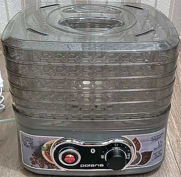 Сушилка для овощей и фруктов Polaris PFD 2505. Обзор