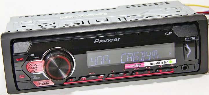 Обзор магнитолы Pioneer MVH-S110UB