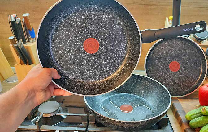 Сковороды Tefal: обзор трех моделей из новой линейки Tefal Brut